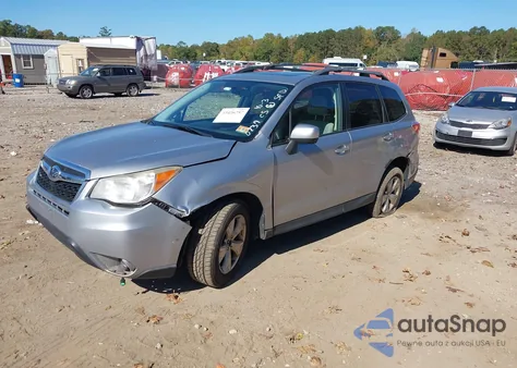 2014 Subaru Forester 2.5I Premium z USA, uszkodzony, nr VIN JF2SJAGC4EH490237